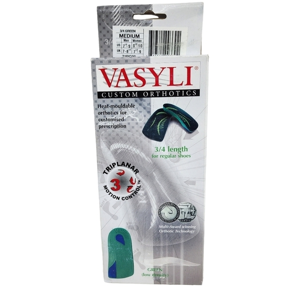 Vasyli Unisex 3/4 Length Low Density Custom Orthotics - M - Picture 2 of 14